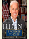 Promises to Keep By Joe Biden